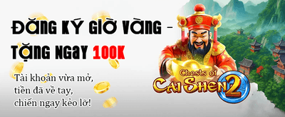 Khuyến mãi nạp lần đầu 100% banner